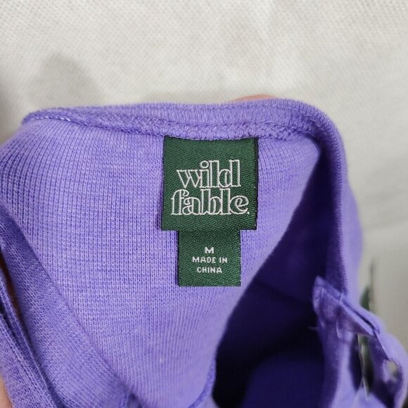 Wild Fable Purple Sleeveless Bodycon Mini Dress Women Size M Casual Party NEW - Picture 7 of 10